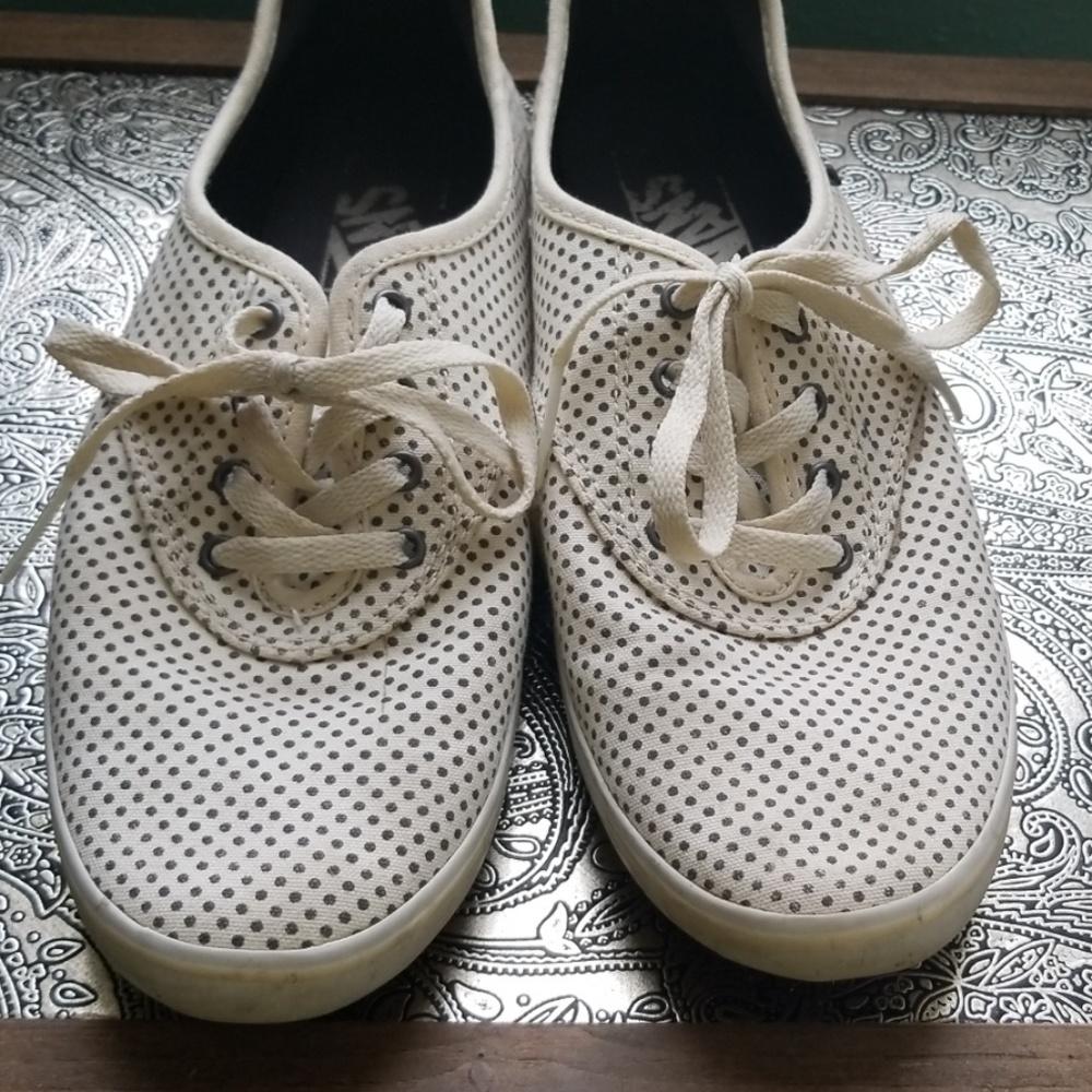Vans polka dot sneakers-Womens 7.5 - Picture 8 of 8